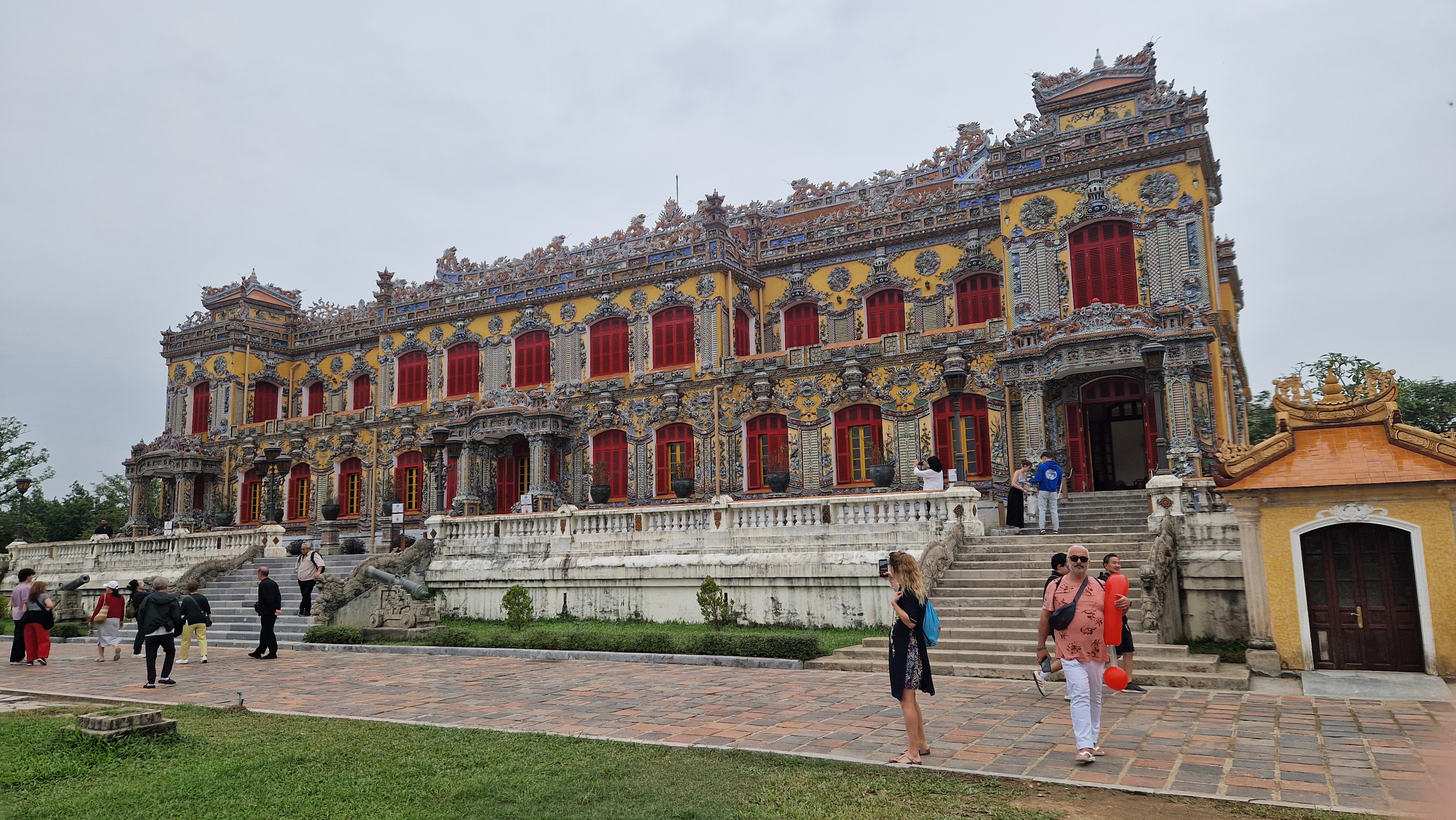 Historická citadela v Hue vo Vietname