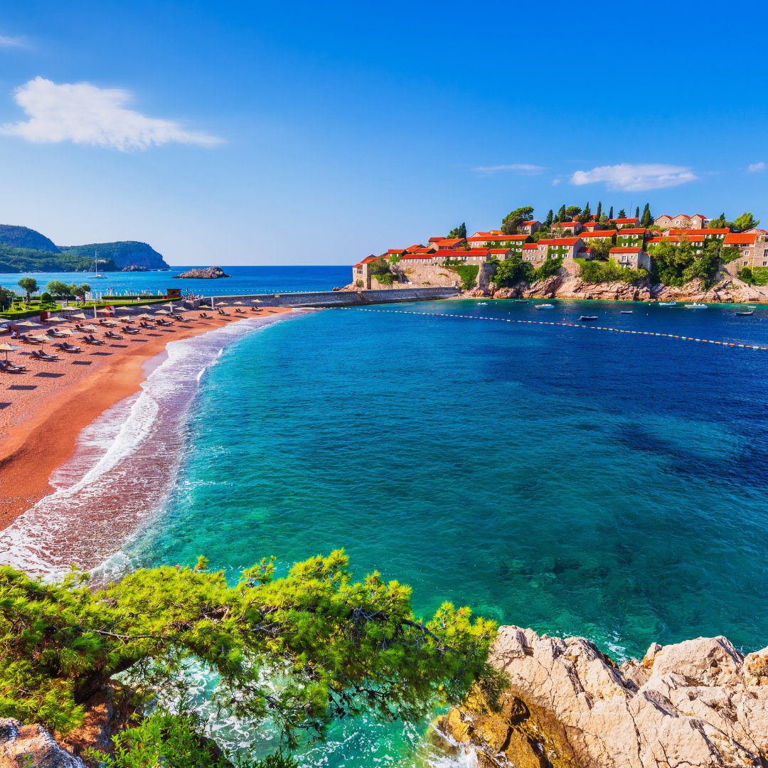Letná dovolenka Čierna Hora pri mori