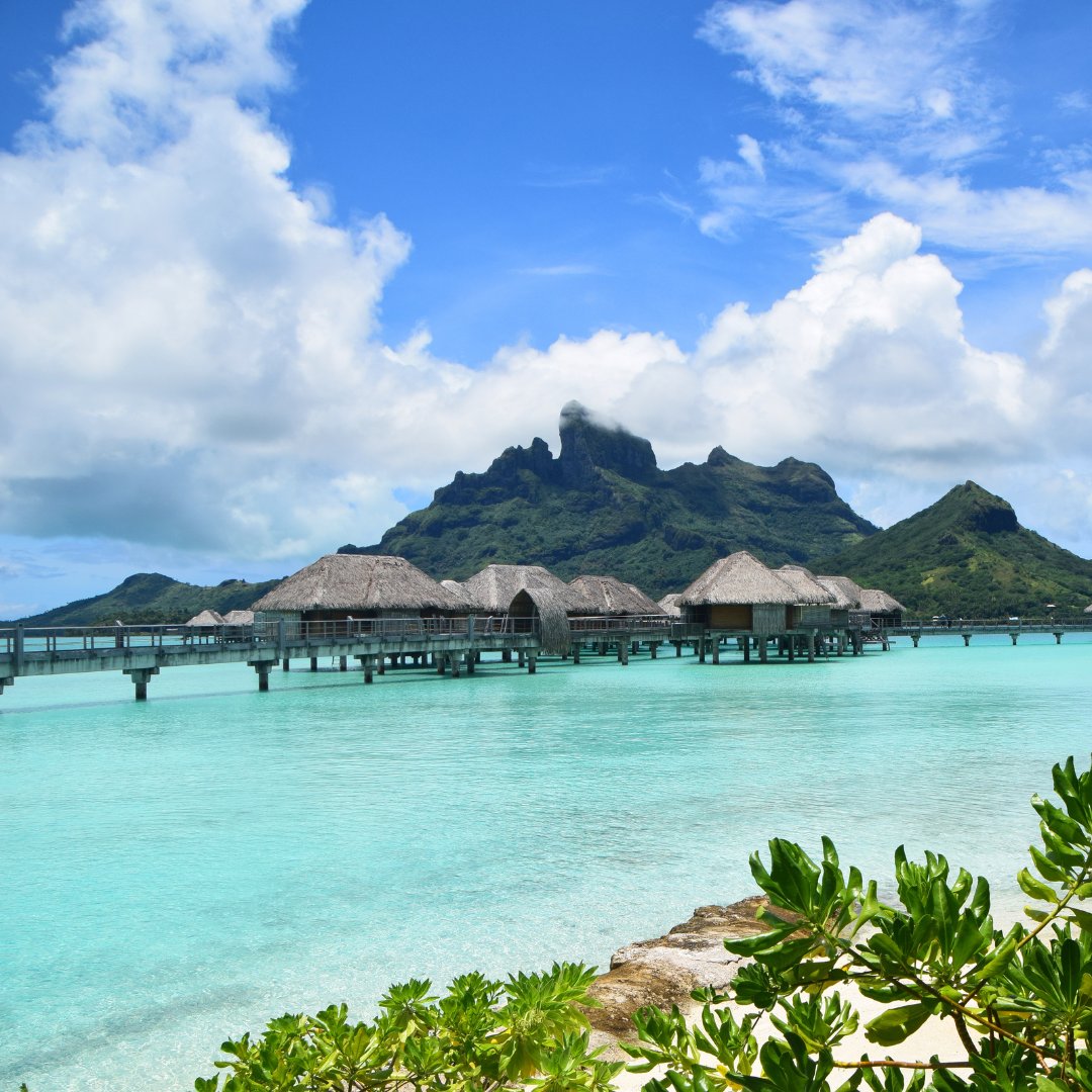 Exotická dovolenka Francúzska Polynézia pri mori